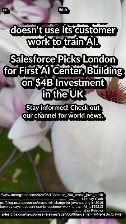 Java knocking on Fortune 200's doors. Adobe clarifies ToS. Salesforce ...