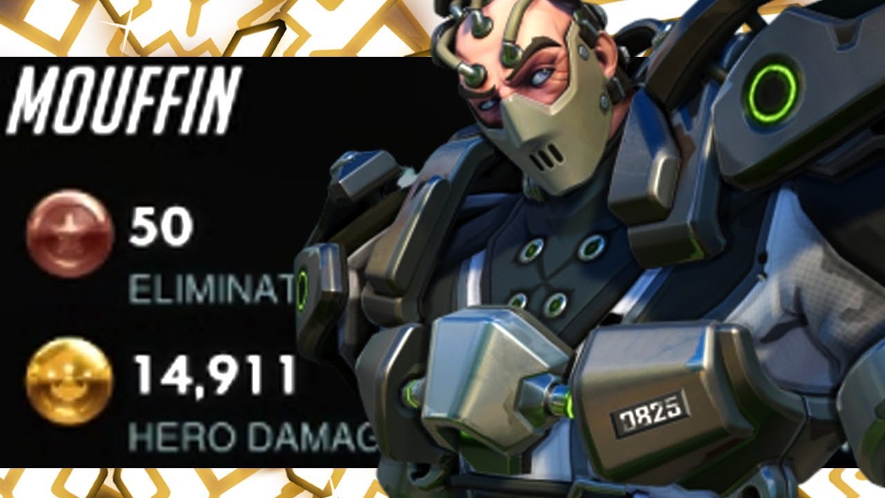 MOUFFIN SIGMA GAMEPLAY! 50 ELIMS! [ OVERWATCH SEASON 18 TOP 500 ]