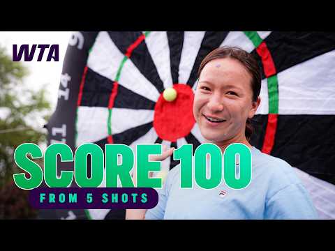 WTA Challenge: Darts Edition 🎯

Subscribe to the WTA on YouTube: http://www.youtube.

#WTA #Challenge #Darts #Edition