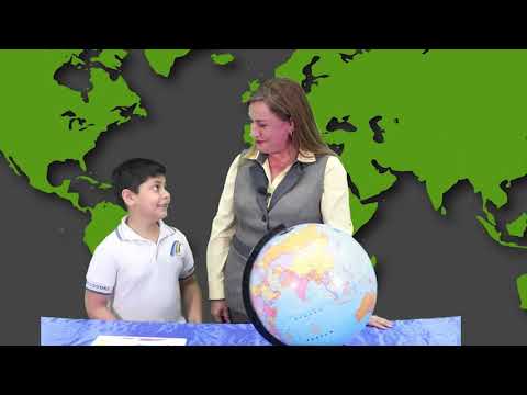 Clase Interactiva Montessori -  El globo terraqueo y el mapa mundi