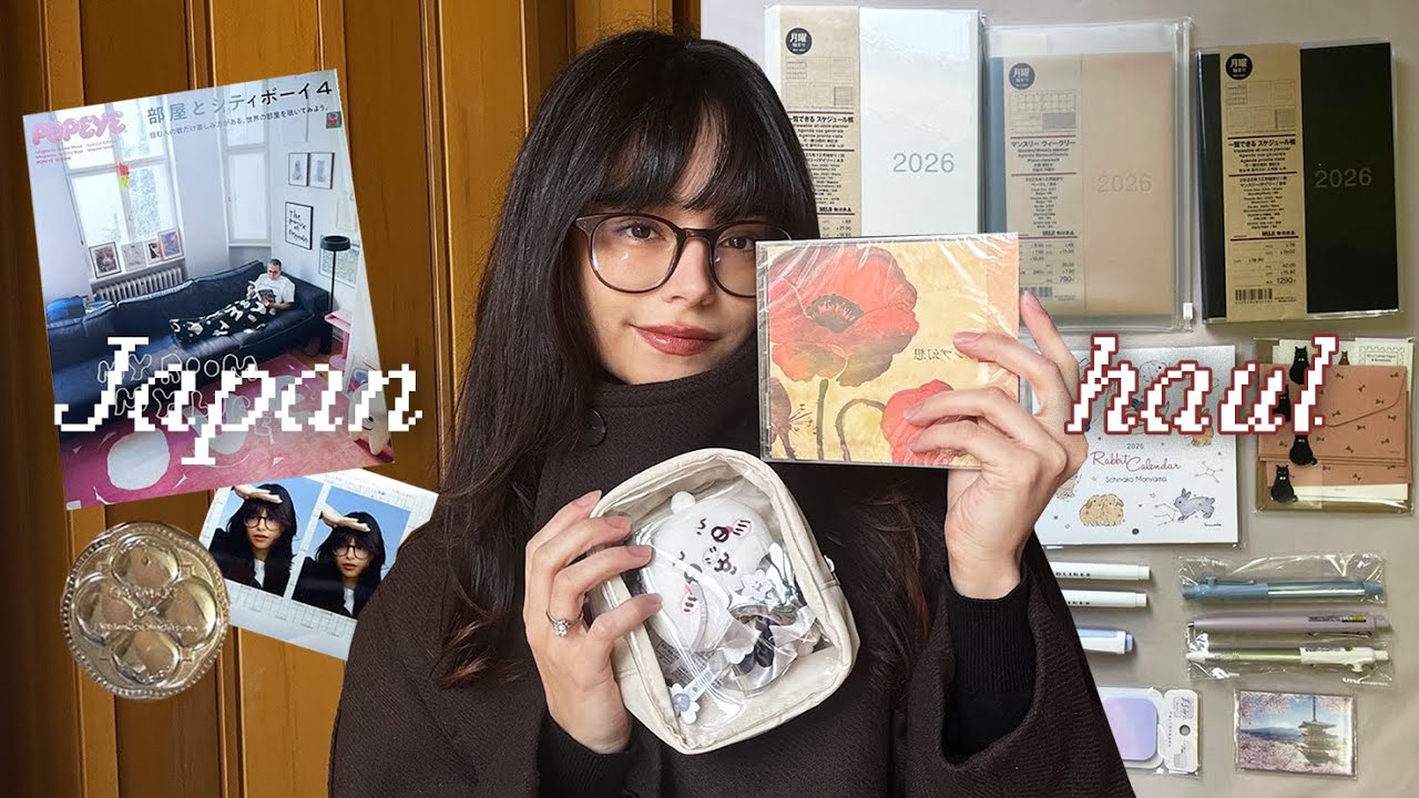 todo mi haul de japón, cds, ropa, stationery ୭ ˚. ᵎᵎ | vlog diaries