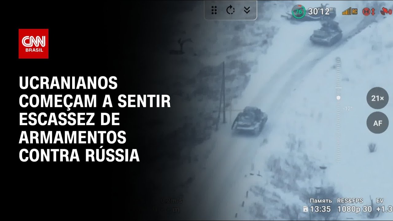 Ucranianos começam a sentir escassez de armamentos contra Rússia | CNN PRIME TIME