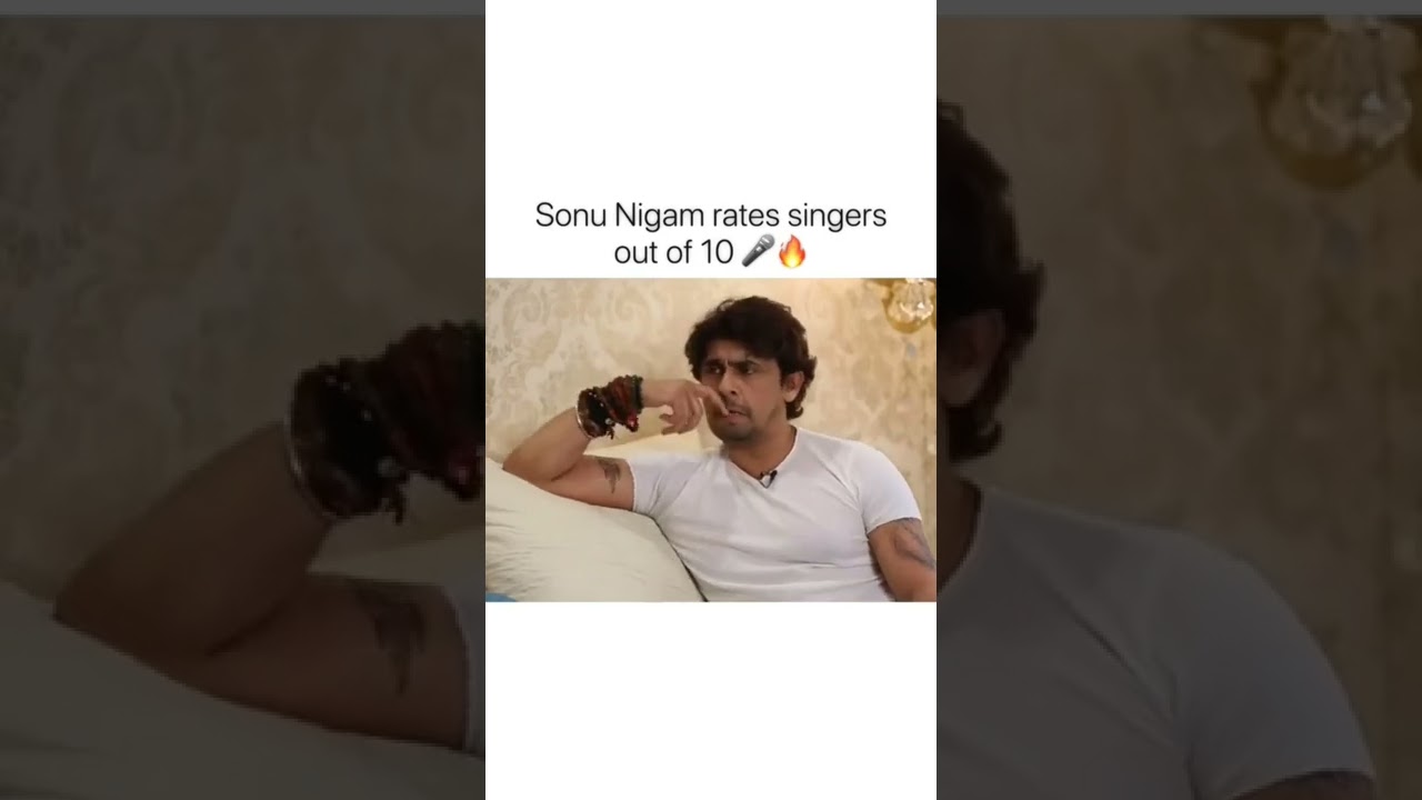 SONU NIGAM GIVING RATING TO SINGERS#shorts#sonunigam#arijitsingh#mikasingh#3dmusicworld 
