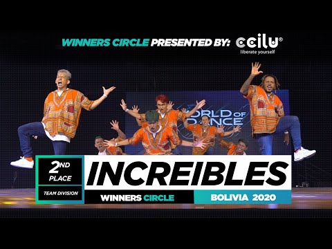 Increibles | 2nd Place Team | Winners Circle | World of Dance Bolivia 2020 | #WODBO2020