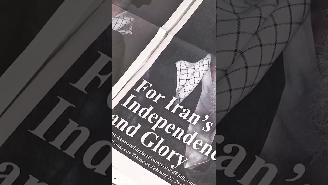 Quiet streets in Tehran after Khamenei's death