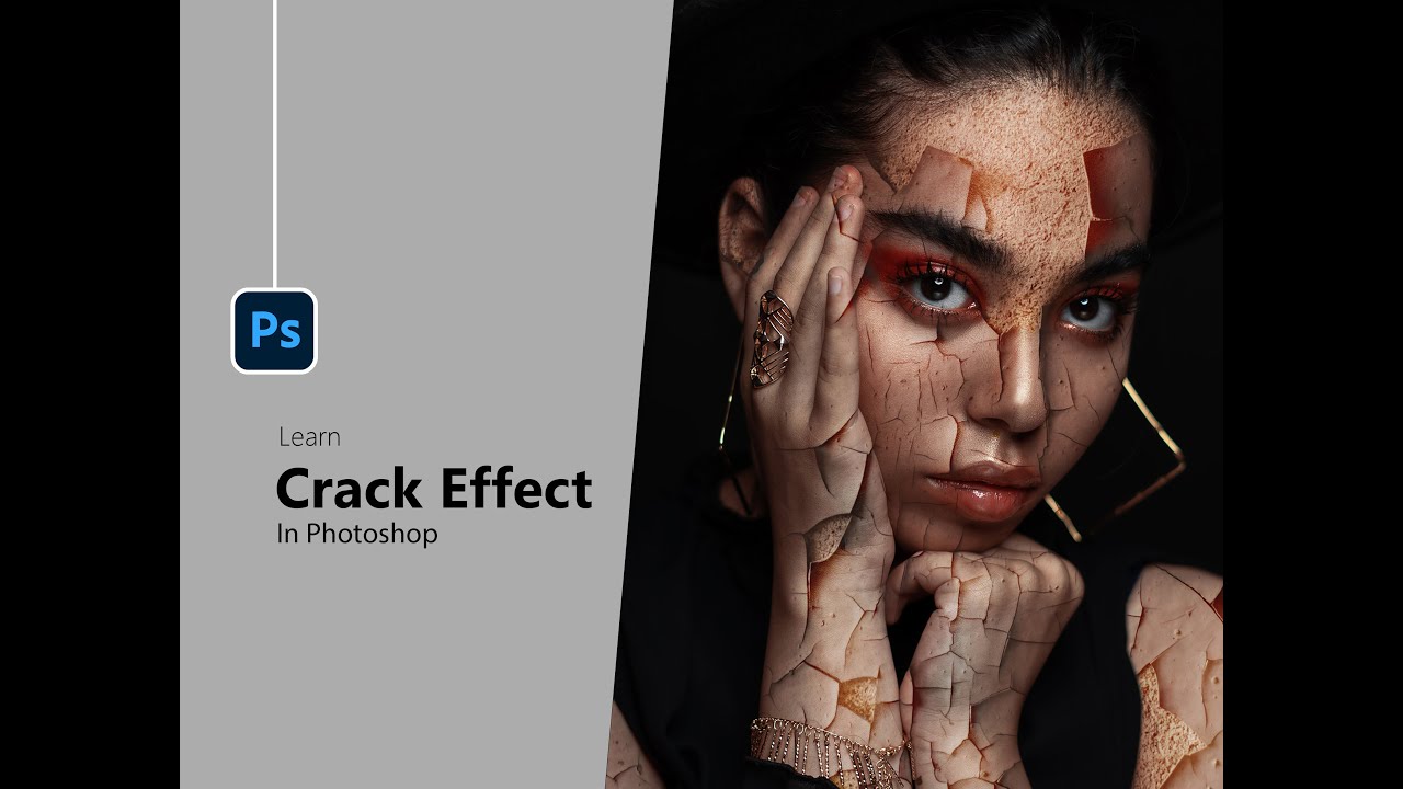 How to Make a Crack Effect in Image I Tutorial YouTube