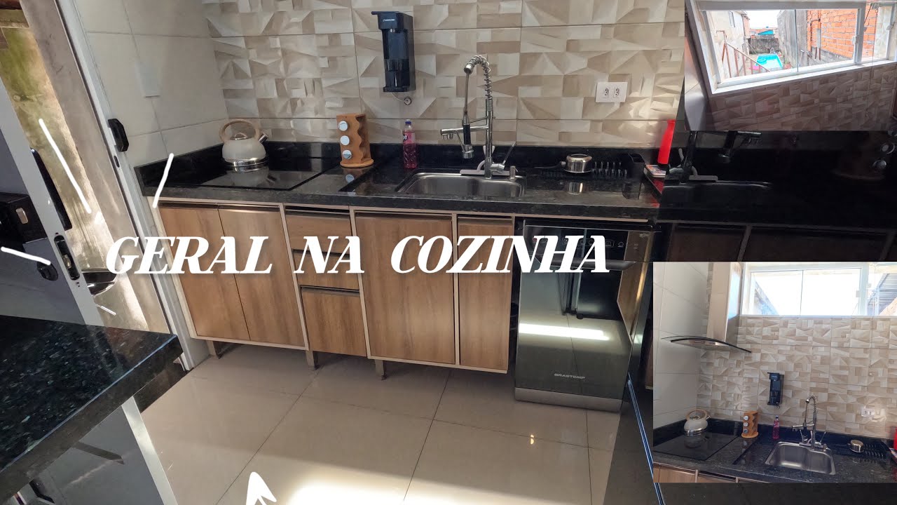DEI UM TRATO NA COZINHA | LIMPEI O REJUNTE DO PISO| GERAL NA COIFA ✨🏠