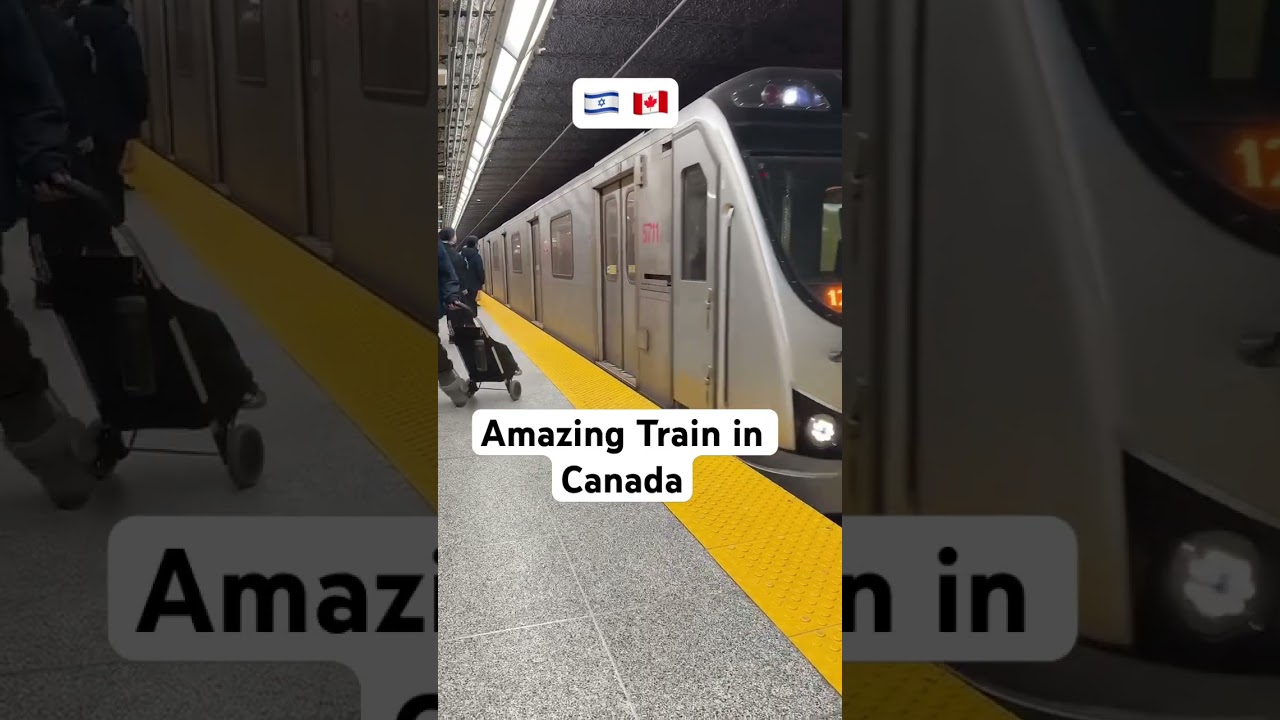 Amazing Train in Canada 🇨🇦 