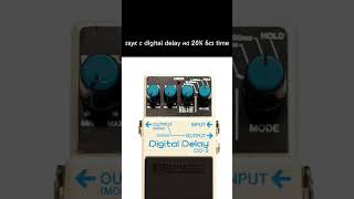 звук с digital delay 2 на электрогитаре специально для киношников #киношники #группакино #цойжив