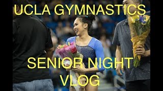 UCLA GYMNASTICS | BEHIND THE BUBBLE  SENIOR NIGHT Part I