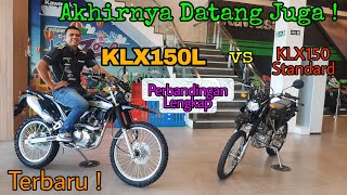 KLX150L Terbaru, Akhirnya Datang Juga ! Harga Terbaru Dan Perbandingan Lengkap.