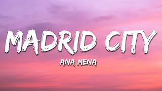 Ana Mena - Madrid City (Letra / Lyrics) Resimi