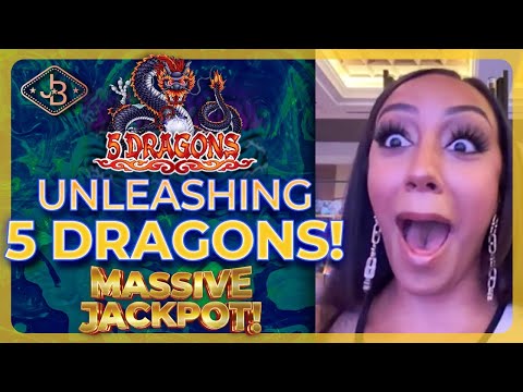 Unleashing a MASSIVE 💥 Jackpot on 5 Dragons!