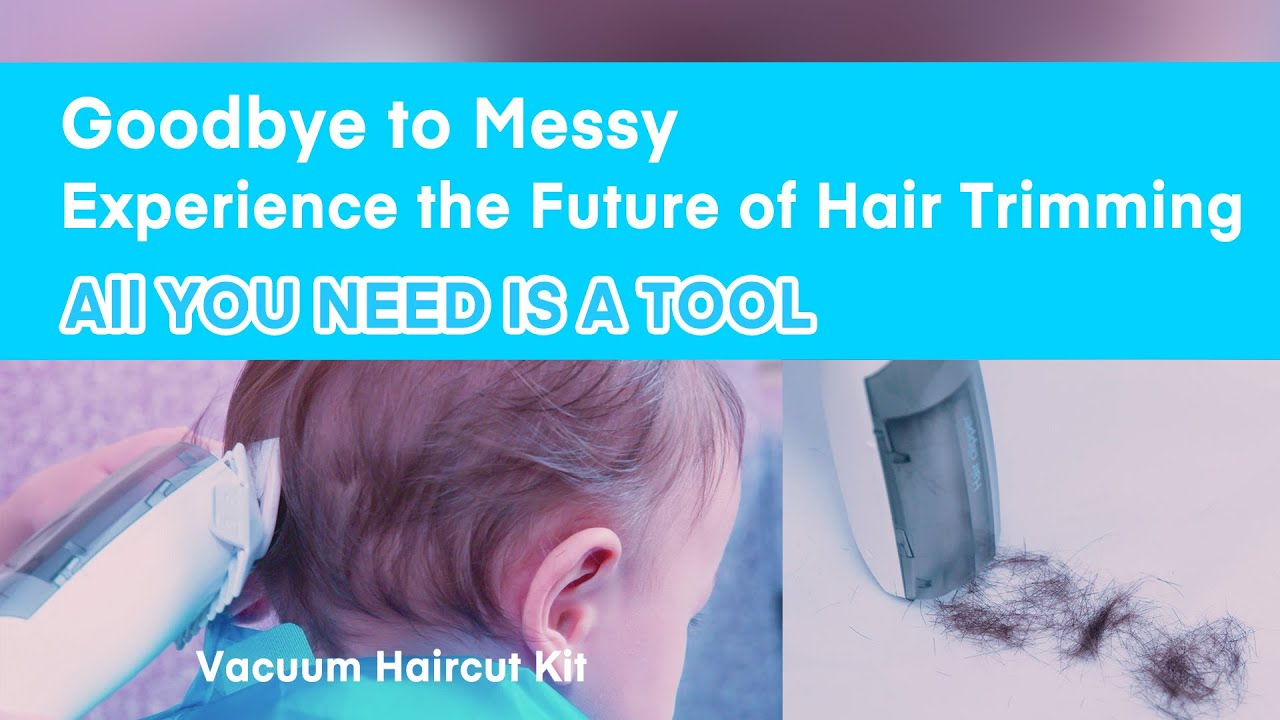 Say Goodbye to Messy Haircuts Experience the Future of Hair Trimming with the Vacuum Hair