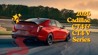 Career Overview 2026 Cadillac CT4 & CT4-V Series Time Capsule | All Trims