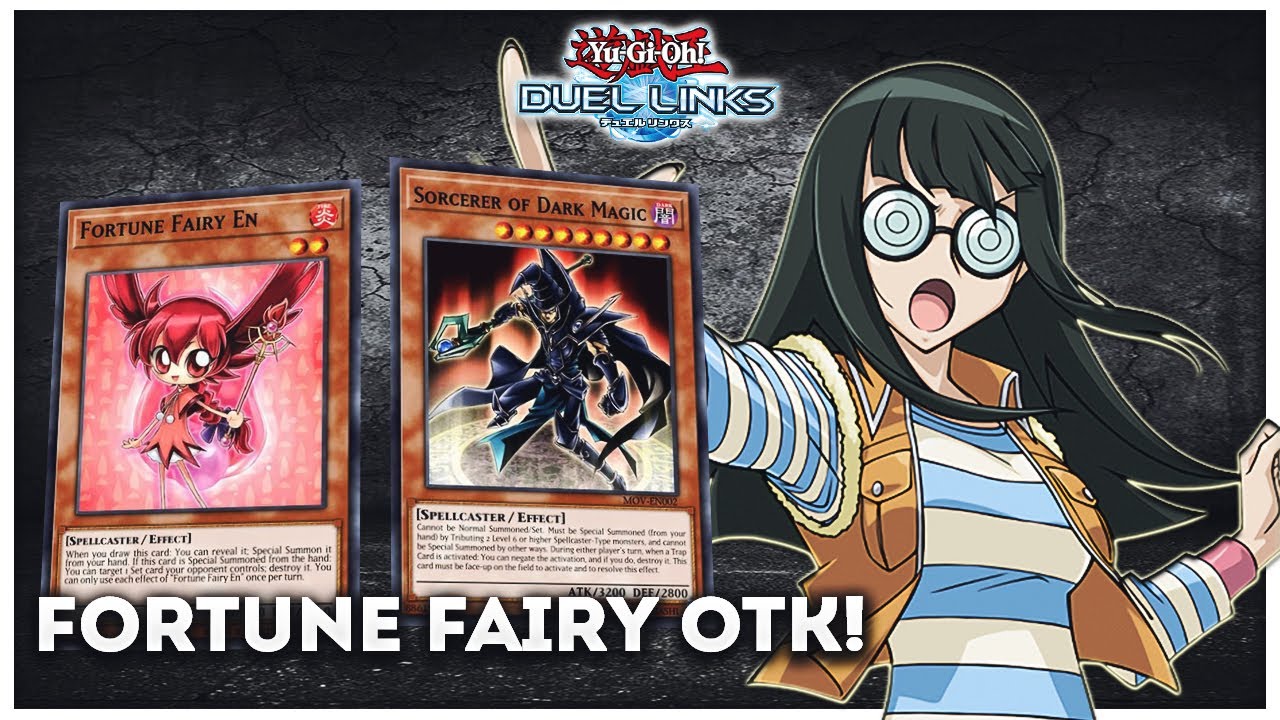 Fortune Fairy OTK - Fortune Fairy ft. Sorcerer of Dark Magic [Yu-Gi-Oh! Duel Links]