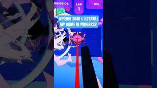 Wipeout x Ultrakill = This Thing I'm Making #gamedev #gaming #fps #indiegame #gameplay