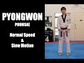 Taekwondo Black Belt Poomsae Pyongwon