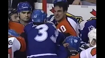 Maple Leafs - Flyers rough stuff 12/9/99