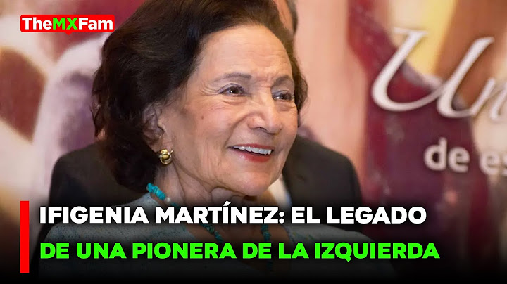 🔴NOTICIAS | MÉXICO DESPIDE A IFIGENIA MARTÍNEZ, VOZ DEL FEMINISMO Y LA POLÍTICA | TheMXFam