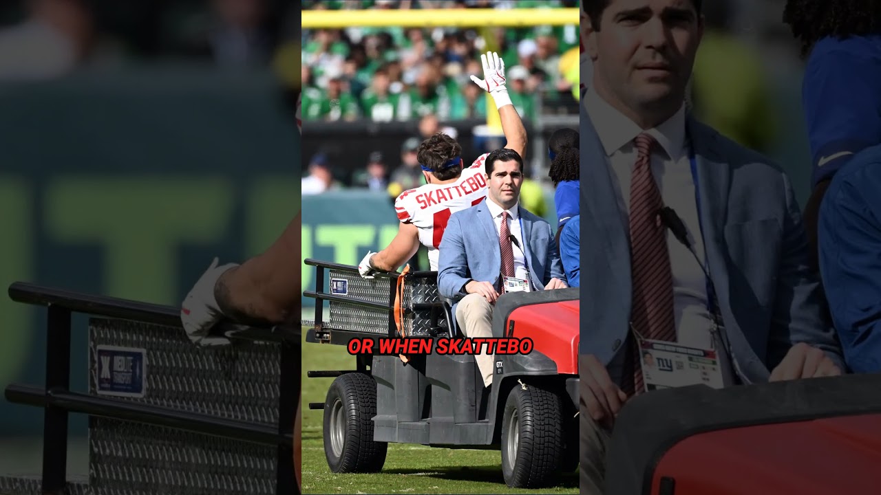 Cam Skattebo’s Injury Took the LIFE Out of the Giants  #camskattebo #newyorkgiants #giants #nfl Cam Skattebo’s Injury Took the LIFE Out of the Giants  #camskattebo #newyorkgiants #giants #nfl