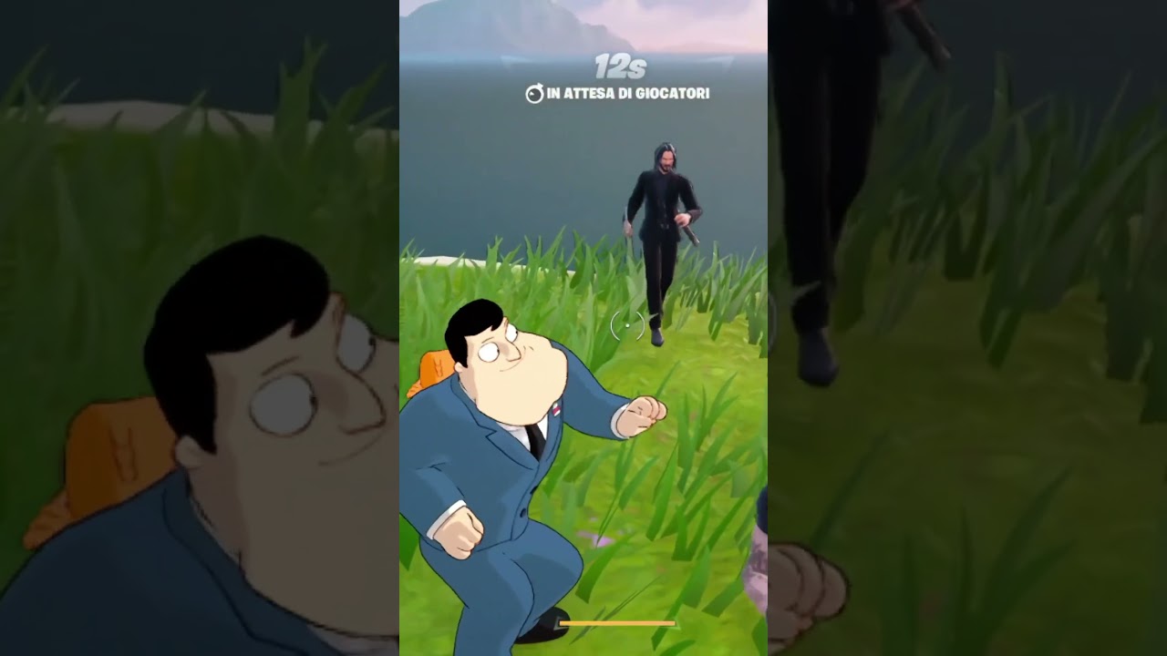 UNO SCONOSCIUTO MI DIFENDE SU FORTNITE?!