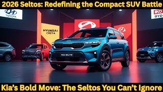 Kia’s Bold Move: 2026 Seltos Set to Disrupt Creta, Toyota &amp; BYD! 🚗