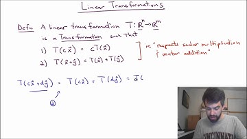 Linear Transformations