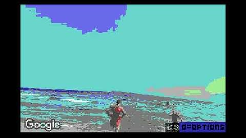 Google Maps on Commodore 64 - Trip to Cabo de Gata, Almería (WiC64)