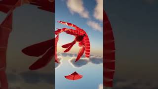 Balloon Transforms Into Bird: A Mesmerizing Freedom Metaphor Journey,