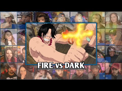 ACE VS KUROHIGE REACTION MASHUP - ONE PIECE EPISODE 325
