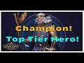 We have our champion  last round for legendary hero championship