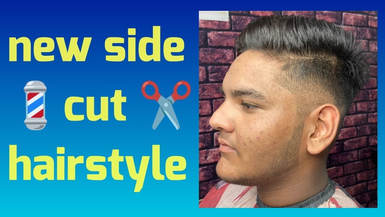 How To Best One Side Haircut For Boy | One Side Hairstyle Full Tutorial  2023 | Sahil Barber - YouTube