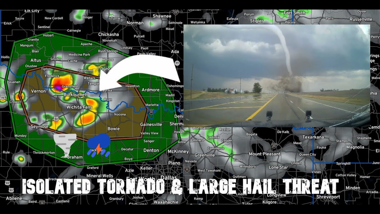 5/4/2023 North Texas Tornadic Supercell - YouTube