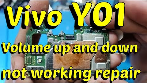 Vivo Y01 Volume Up and Down not working repair