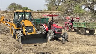 Jcb 3Dx Xpert 4Wd | Mahindra Arjun Novo 4Wd | Eicher 485 | Mahindra 275 | Eicher 242 Making Pond