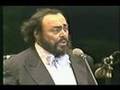 Luciano pavarotti live in porto alegre brazil