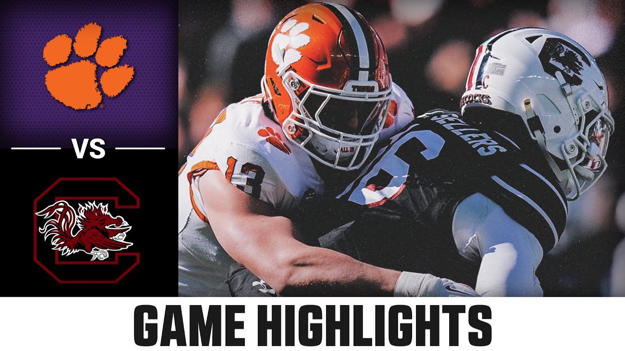 Clemson vs. South Carolina Game Highlights | 2025-26 ACC Football
