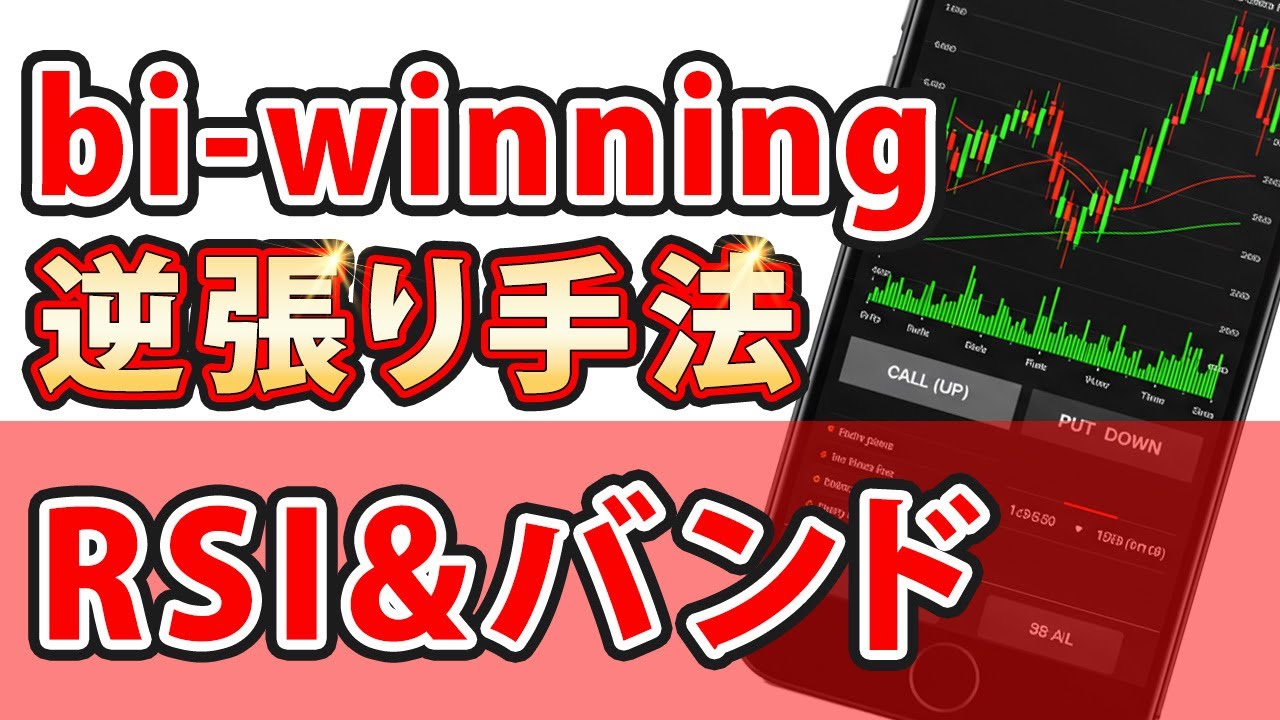 【bi-winning バイナリー 逆張り】RSIとボリンジャーバンドを活用した高精度エントリーポイント分析