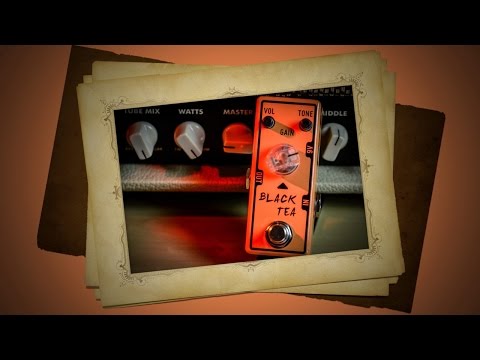 ToneCity Black Tea - Overdrive/Distortion Pedal Demo - YouTube