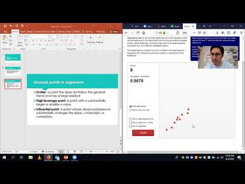 Topic 2.9 unusual points in regression