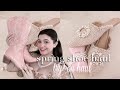 try on shoe haul for spring ~ romwe shoe review