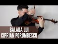 Balada lui ciprian porumbescu