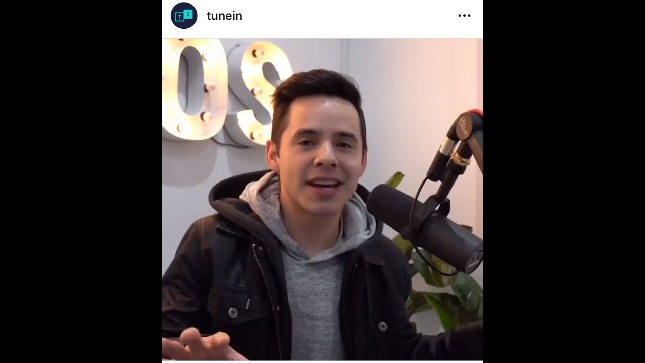David Archuleta @ FULL TuneIn Conversations (23 Dec 2018)