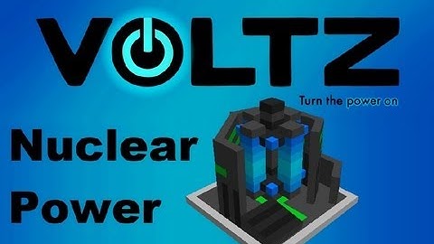 Voltz Pack: [Tutorial] Nuclear Power Fission Reactor