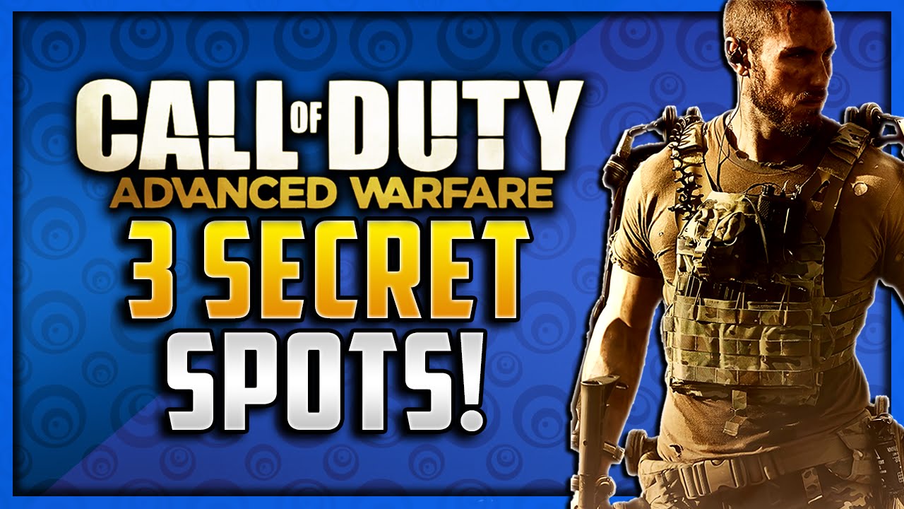 Advanced Warfare Glitches - 3 Secret Spots on Bio Lab, Retreat & Atlas Gorge!