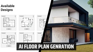 Generative floor plan design using AI- Maket.ai #ai #architecture screenshot 2