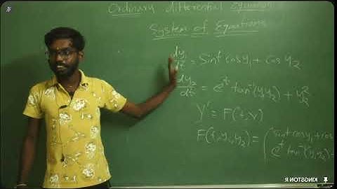 Day 17 - ODE System of  Equation