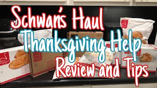 SCHWAN’S HAUL | THANKSGIVING HELP | IDEAS | REVIEW