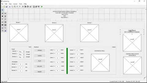 cara membuat aplikasi perhitungan gerak parabola dengan GUIDE MATLAB Oleh Arico tambunan FPK UNRI